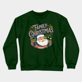 2022 Group Christmas Shirt Retro Santa Crewneck Sweatshirt